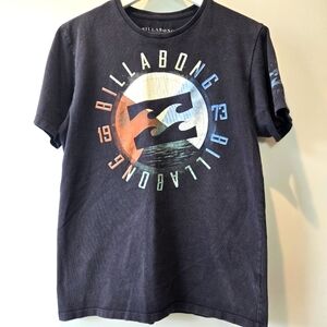 Billabong Men's Slim Fit Graphic Logo Tee Shirt Medium